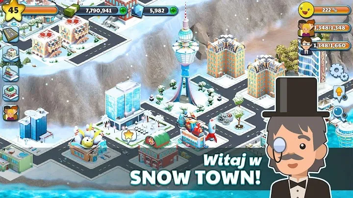Gameplay Snow Town